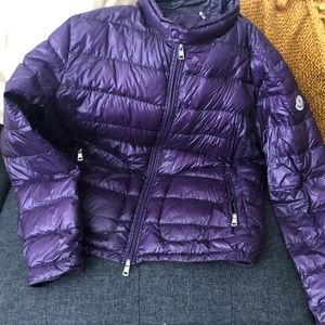 Moncler lightweight bomber jacket sz 4 or XL